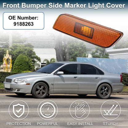 Left Front Bumper Side Marker Light for Volvo S80 (2002-2006)