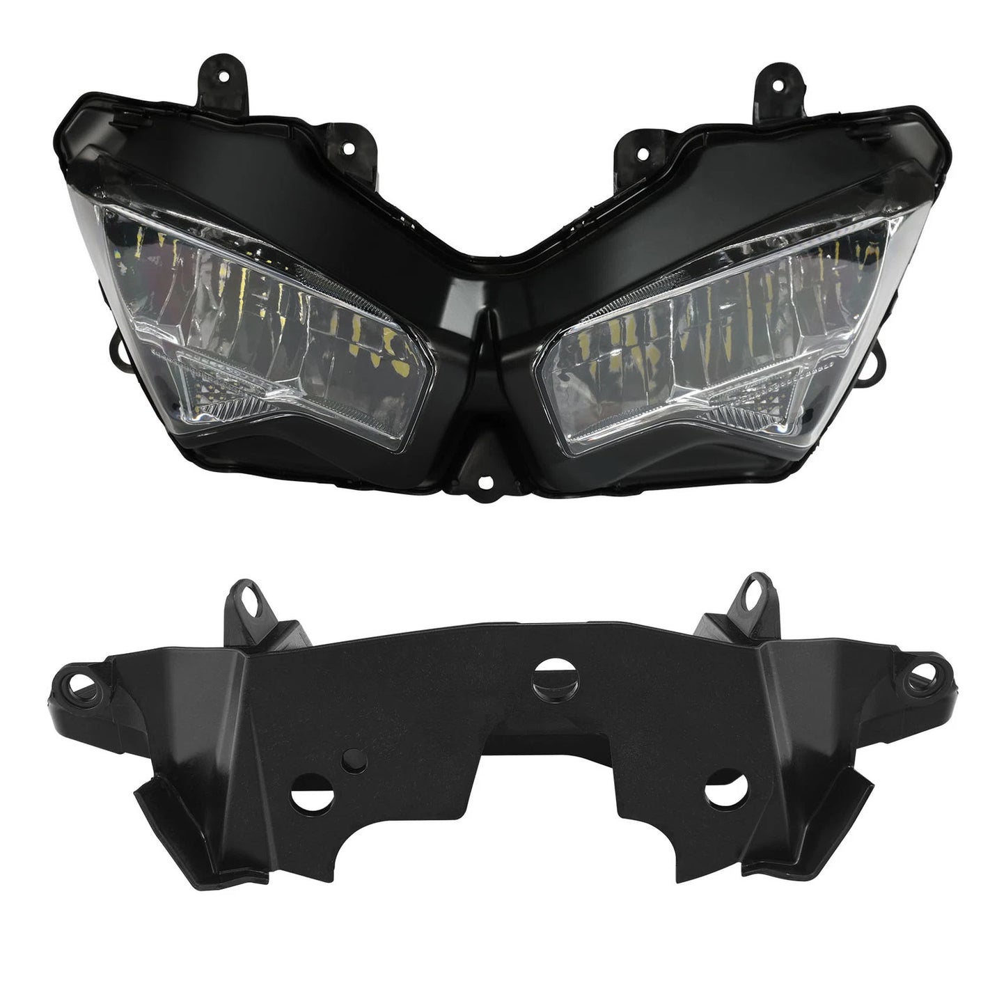 Front Headlight & Stay Bracket for Kawasaki Ninja ZX6R (2019-2023)