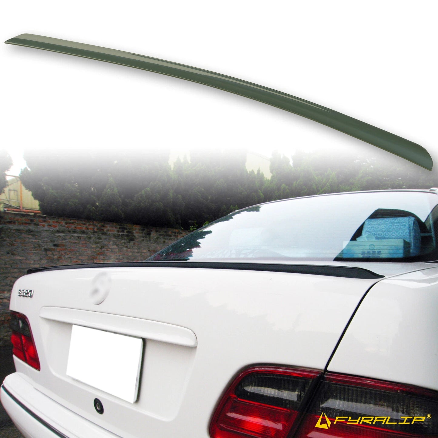 753 Gray Boot Lip Spoiler for Mercedes-Benz W210 (1996-2002)