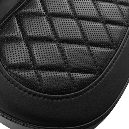 Black Driver Rider Backrest Pad for Harley Touring CVO Road Glide (2023-2025)