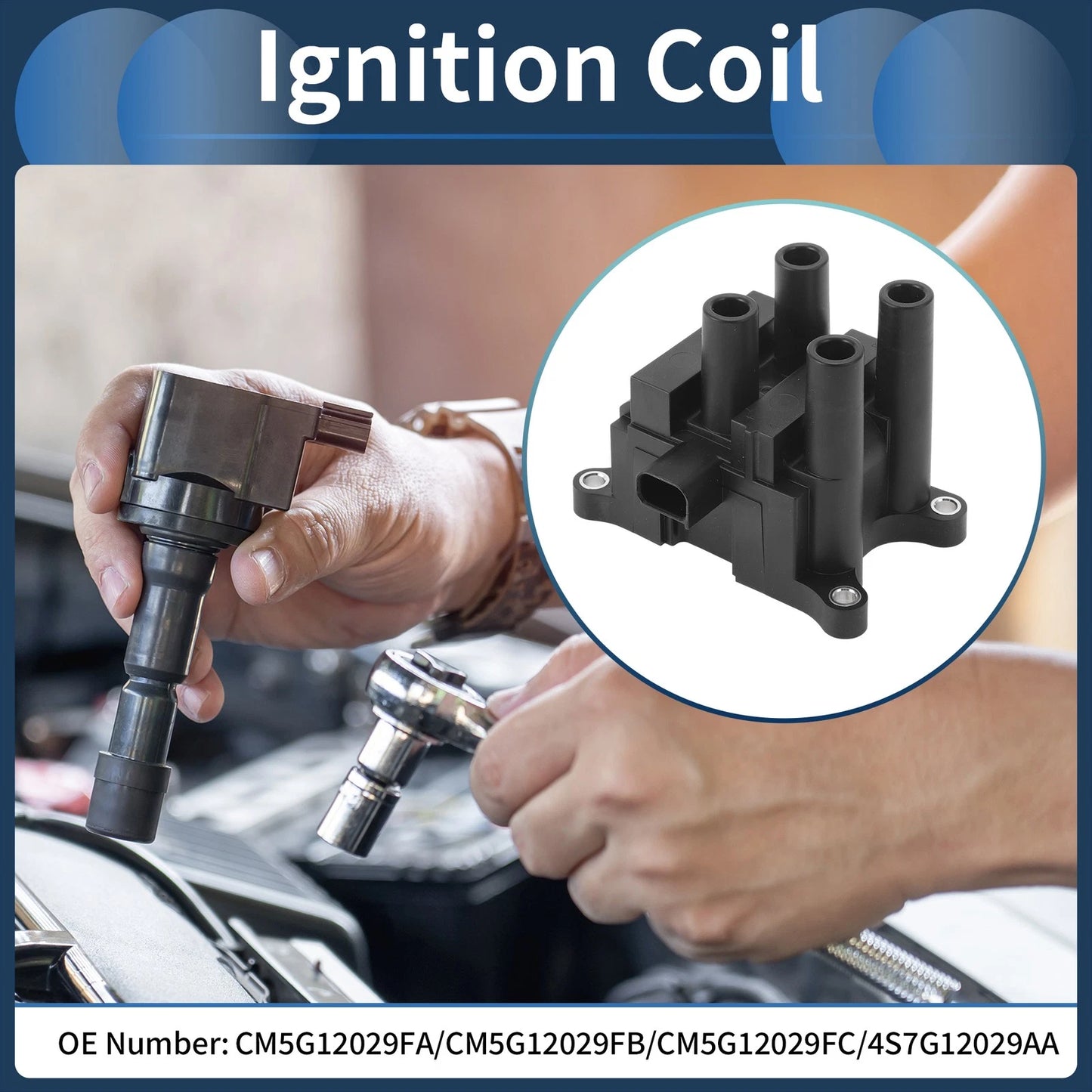 Ignition Coil Pack for Ford Fiesta 1.6L (2011-2015)