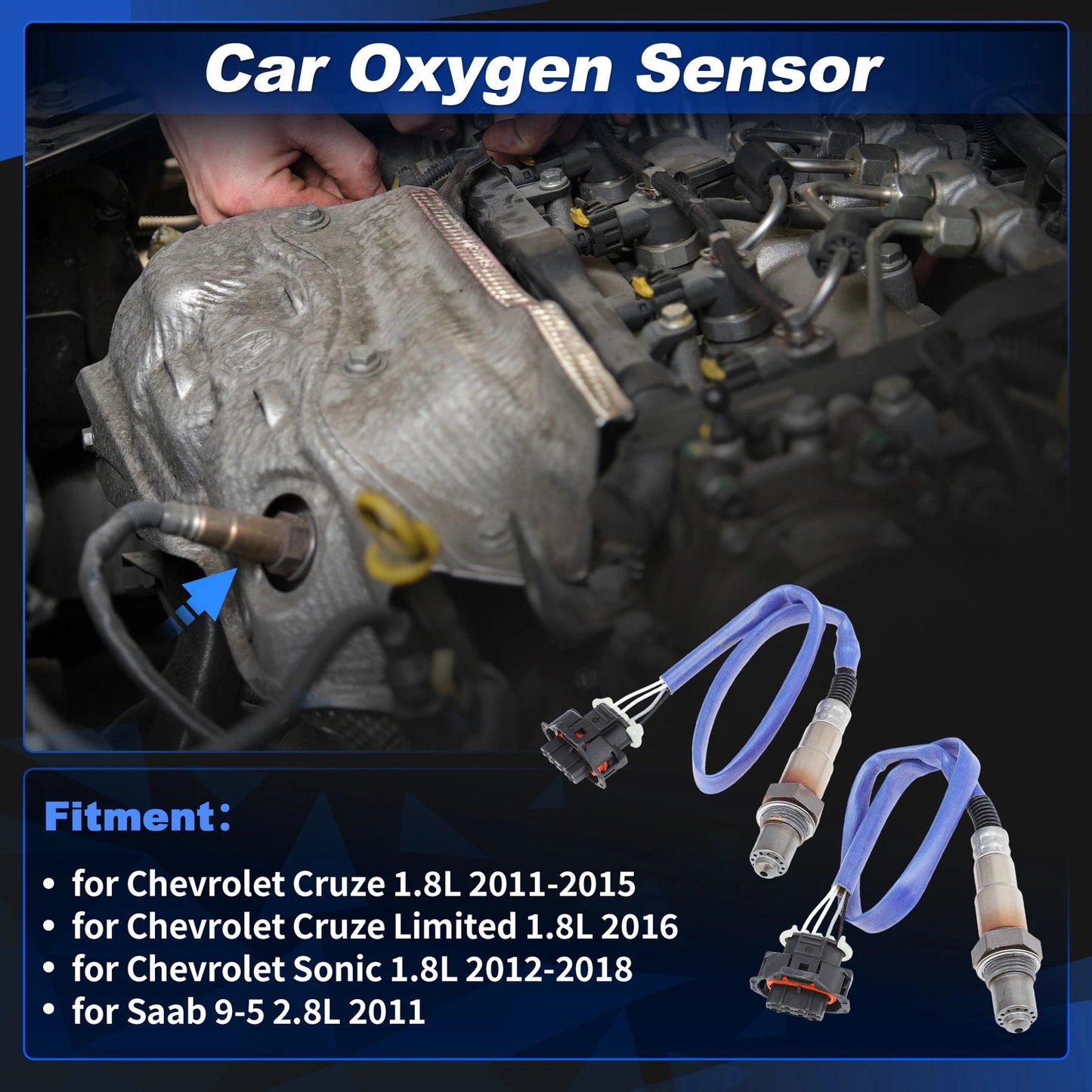 Upstream Downstream Oxygen Sensor for Chevrolet Cruze 1.8L (2011-2015)