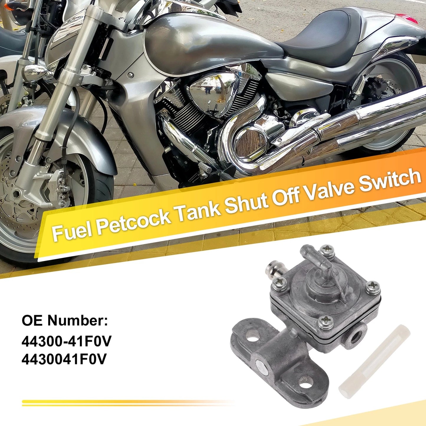 ATV Fuel Valve Petcock Gas Tank Switch for Suzuki VL800 Intruder (2001-2009)