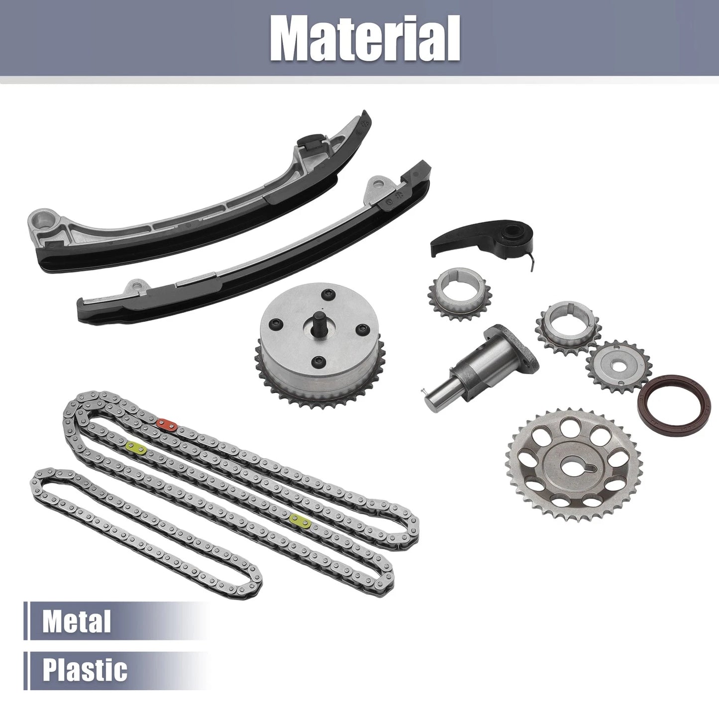 Engine Timing Chain Kit for Toyota RAV4, Camry, Highlander 2.0L (2013-2018)