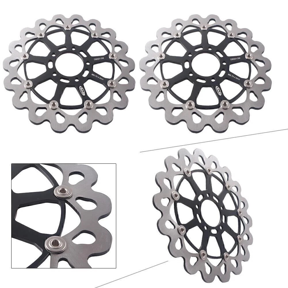 Front Brake Discs Rotors for Suzuki TL1000R TL1000S GSX1400 (1997-2008)