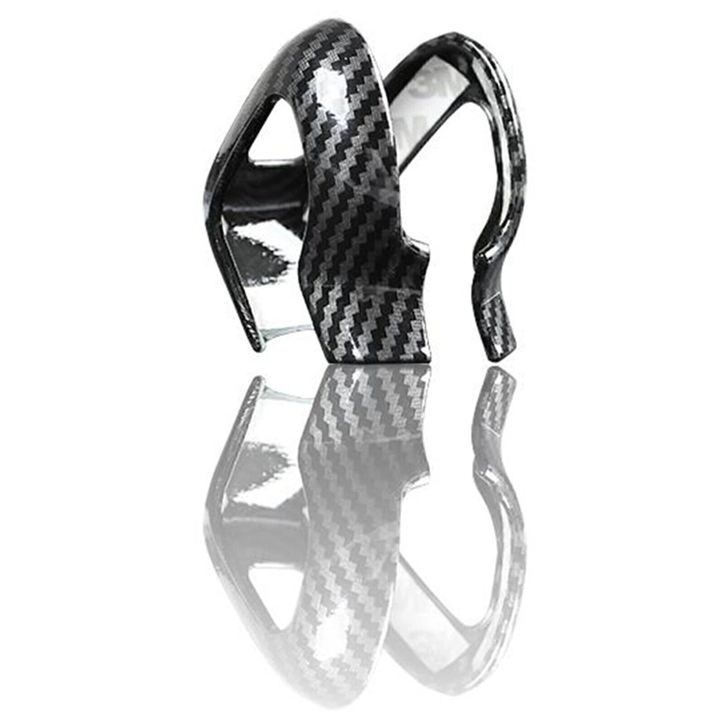 Carbon Fiber Look Gear Shift Knob Cover for Volvo V60 V90 (2018 - Present)