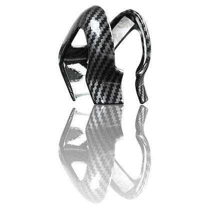 Carbon Fiber Look Gear Shift Knob Cover for Volvo V60 V90 (2018 - Present)