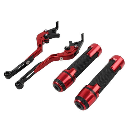Folding Extendable Brake Clutch Levers & Grips for BMW F650GS (2002-2007)