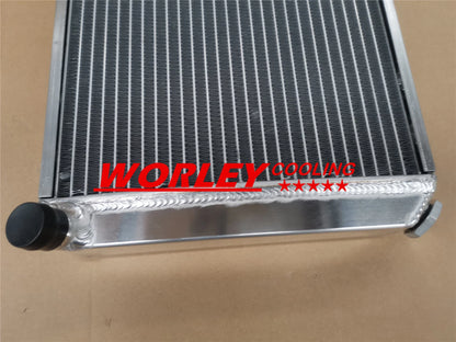50mm Aluminum Radiator & 9" Fans for Austin Rover Mini 1275 GT (1959-1997)