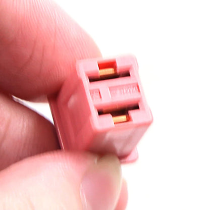 8 Pcs Pink Plastic Push-in Female MINI Fuse 30A for Car (DC 32V)