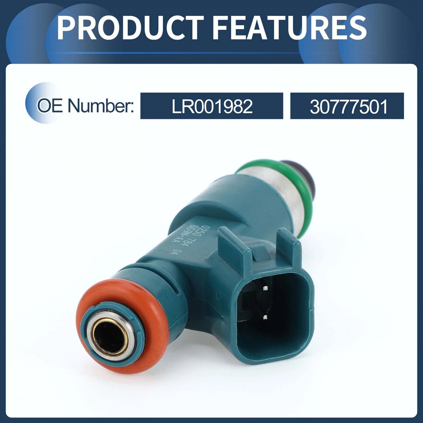 Fuel Injector for Land Rover LR2 2011-2012 3.2L Blue 1 Pc