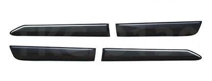 Black Side Door Trim for Toyota Hilux Revo Rocco (2018-2019)