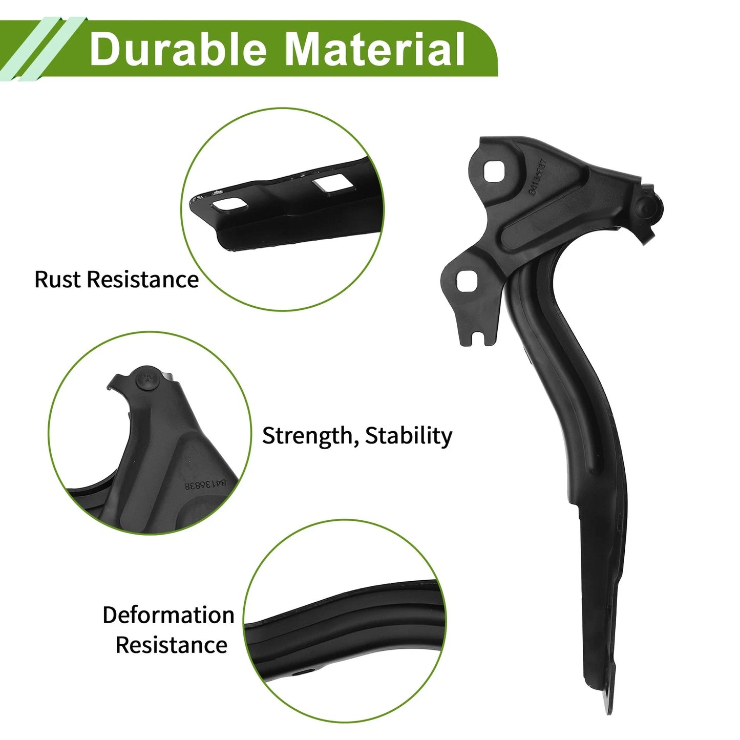Hood Hinges 1 x Front Bonnet Bracket for Chevrolet Cruze (2016 - 2019)