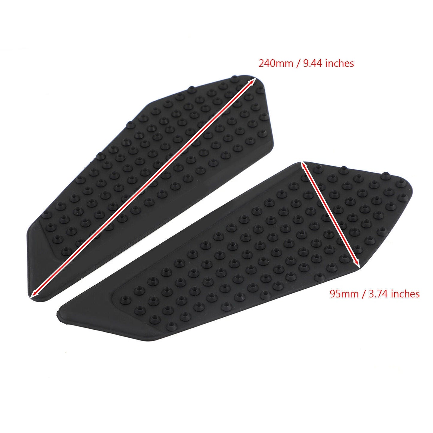 Tank Pads Side Guard - Black for Honda CBR 650F (2014-2021)