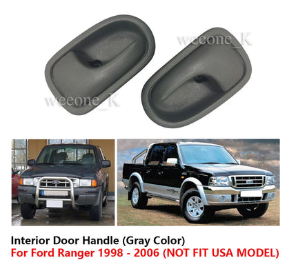 Interior Door Handles Gray RH & LH for Ford Ranger (1998-2006)