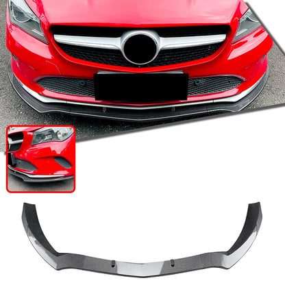 Front Bumper Spoiler Lip for Mercedes Benz CLA C117 (2016-2019)