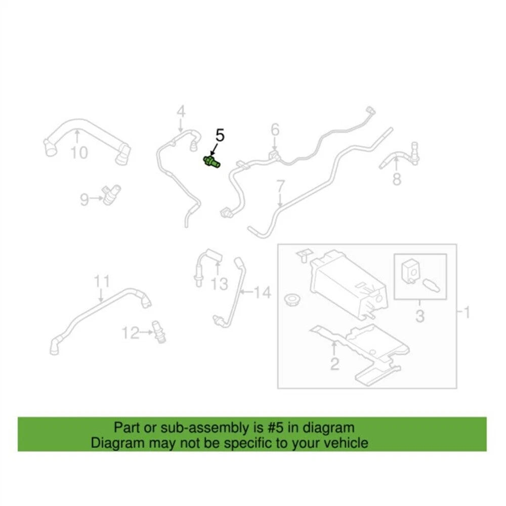 Fuel Injection Pressure Sensor for Ford (2011-2014)