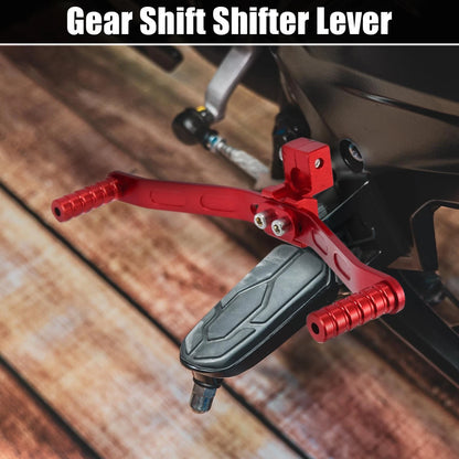 Dual / 2 Way Gear Shift Shifter Lever for Motorcycle Dirt Bike 50cc-160cc Red