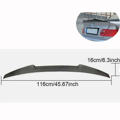Real Carbon Fiber Rear Trunk Spoiler Wing for BMW M3 E46 2-Door 1999-2005