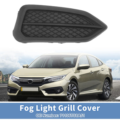 Front Right Fog Light Grill for Honda Civic (2014-2015) - 1 x Piece