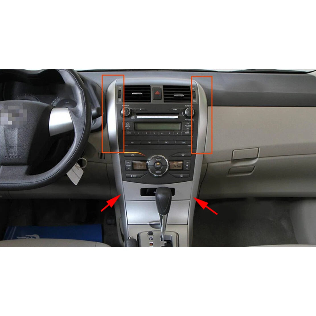 Dashboard Panel Cover Trim for Toyota Corolla Altis (2009-2013)
