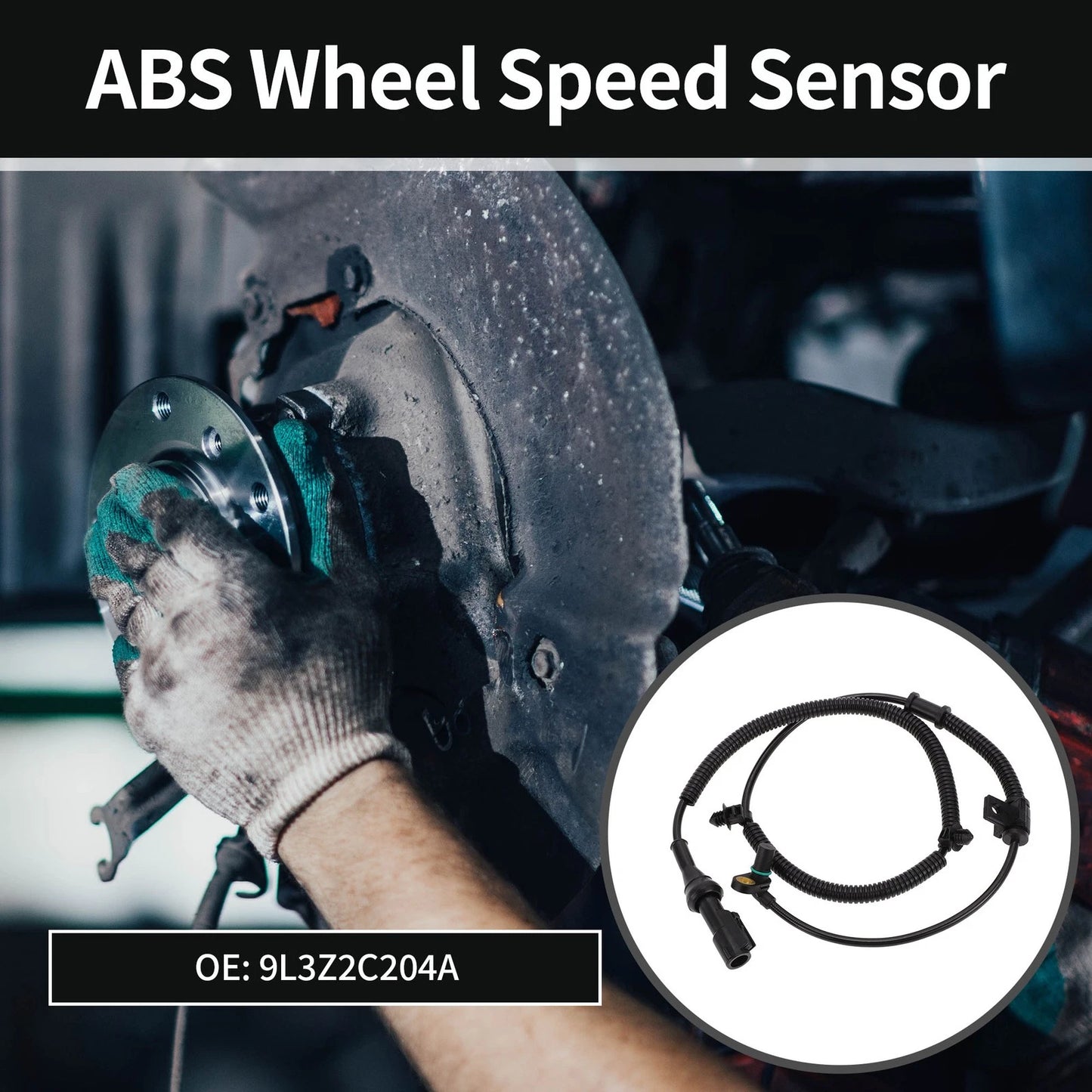 ABS Sensor Front Left or Right for Ford F-150 (2009-2010)