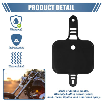 Number Plate Motorcycle Black for Honda XR CRF XR50 CRF50 50cc 70cc