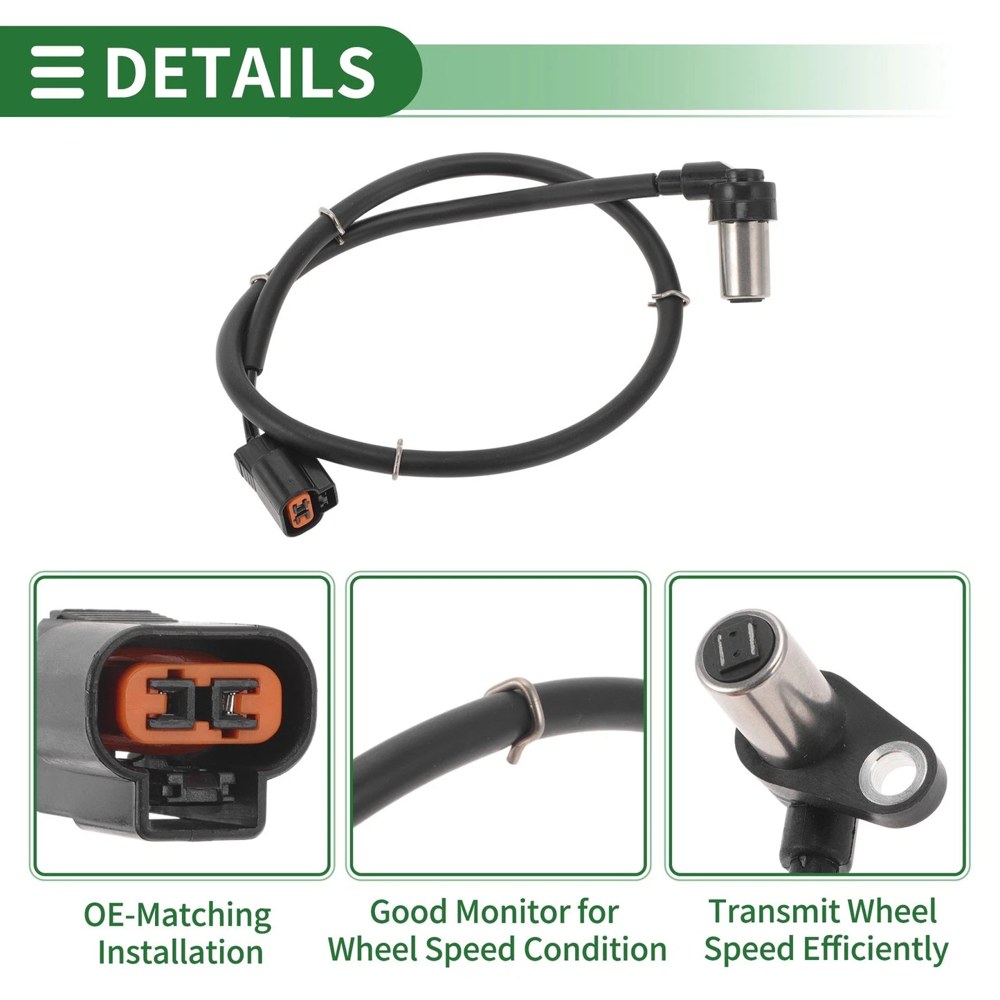 ABS Wheel Speed Sensor for Mitsubishi Montero (1998-2004)