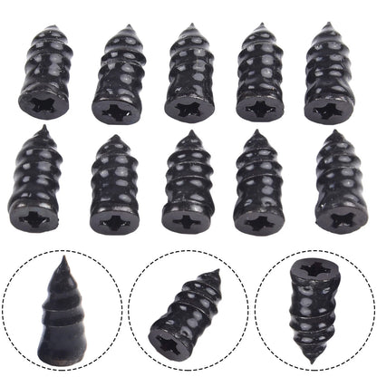 Reliable Rubber Tire Screws 80PCS Capsule Packaging for Long lasting Repairs