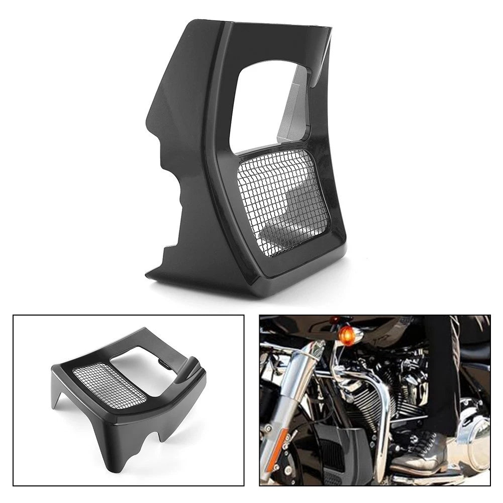 Black Chin Spoiler for Harley-Davidson Road King and Street Glide (2017–2024)