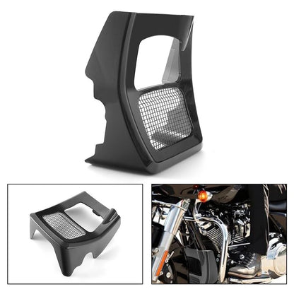 Black Chin Spoiler for Harley-Davidson Road King and Street Glide (2017–2024)