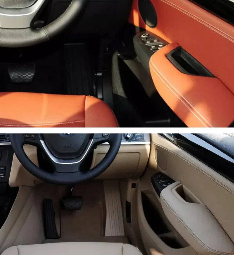 RHD Black Door Handle Pull Trim Cover for BMW X4 F26 X3 F25 (2011–2017)