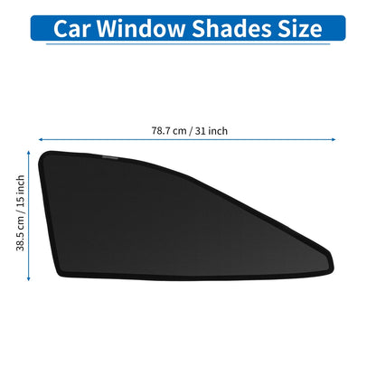 Window Cover for Toyota Crown 220 Series Net Black