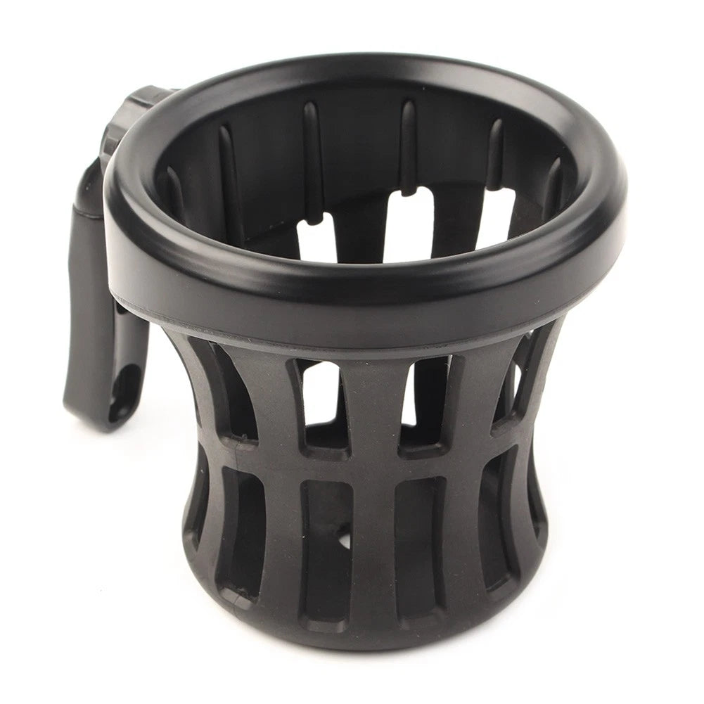 Handlebar Cup Holder Drink w/ Mesh Basket for Harley
