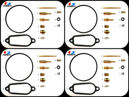 4 x Carburetor Repair Kit for Honda CB400F (1975-1977)