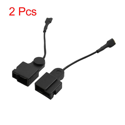 Black Car Horn Speaker Adapter Wiring Harness for Toyota