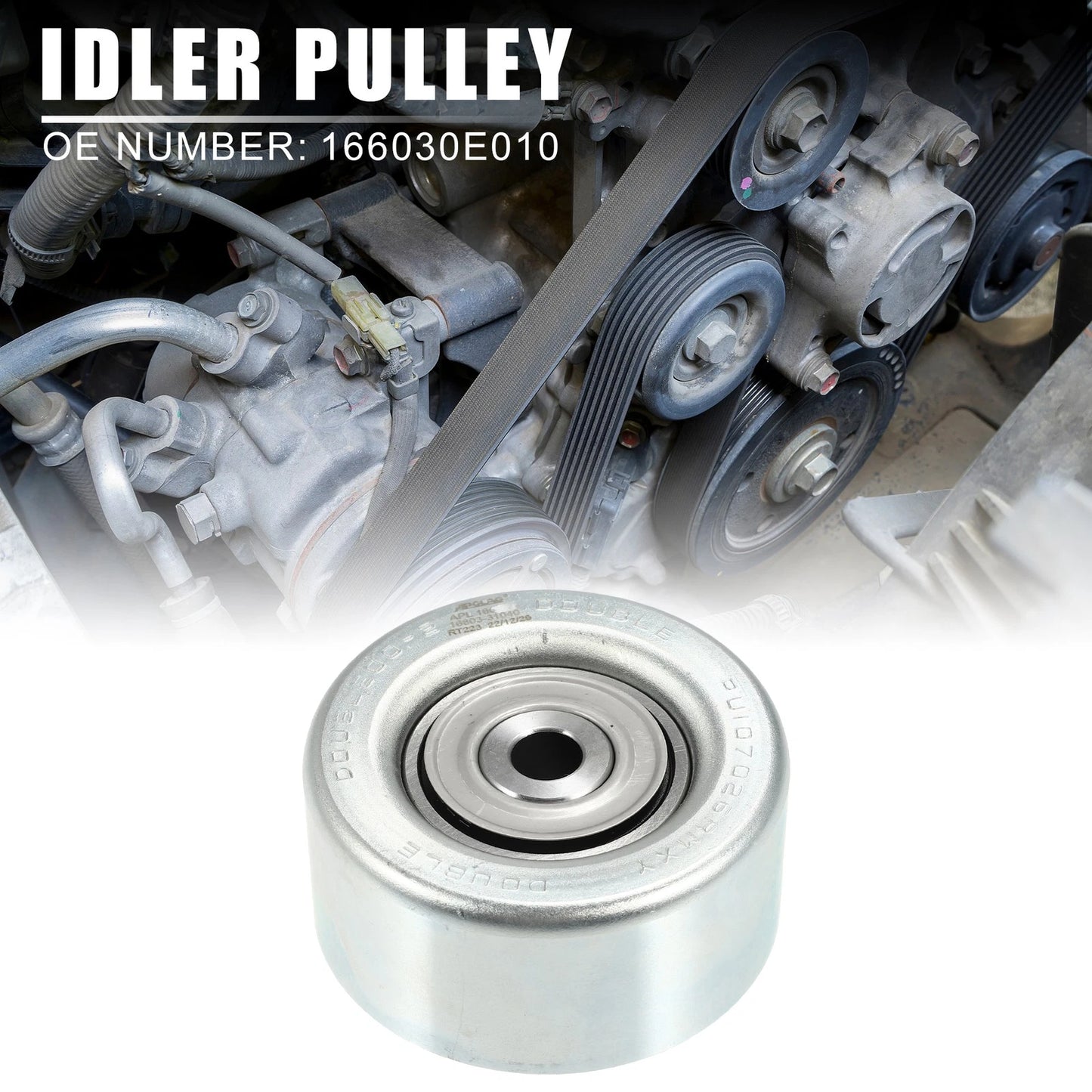 Drive Belt Idler Pulley for Toyota 4Runner (2009-2023)