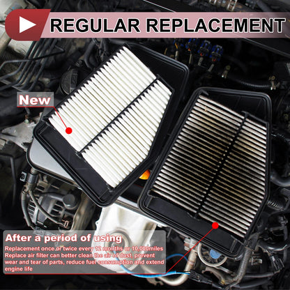 Engine Air Filter for Ford F-250 Super Duty 6.2L (2017-2019) 1 x Piece