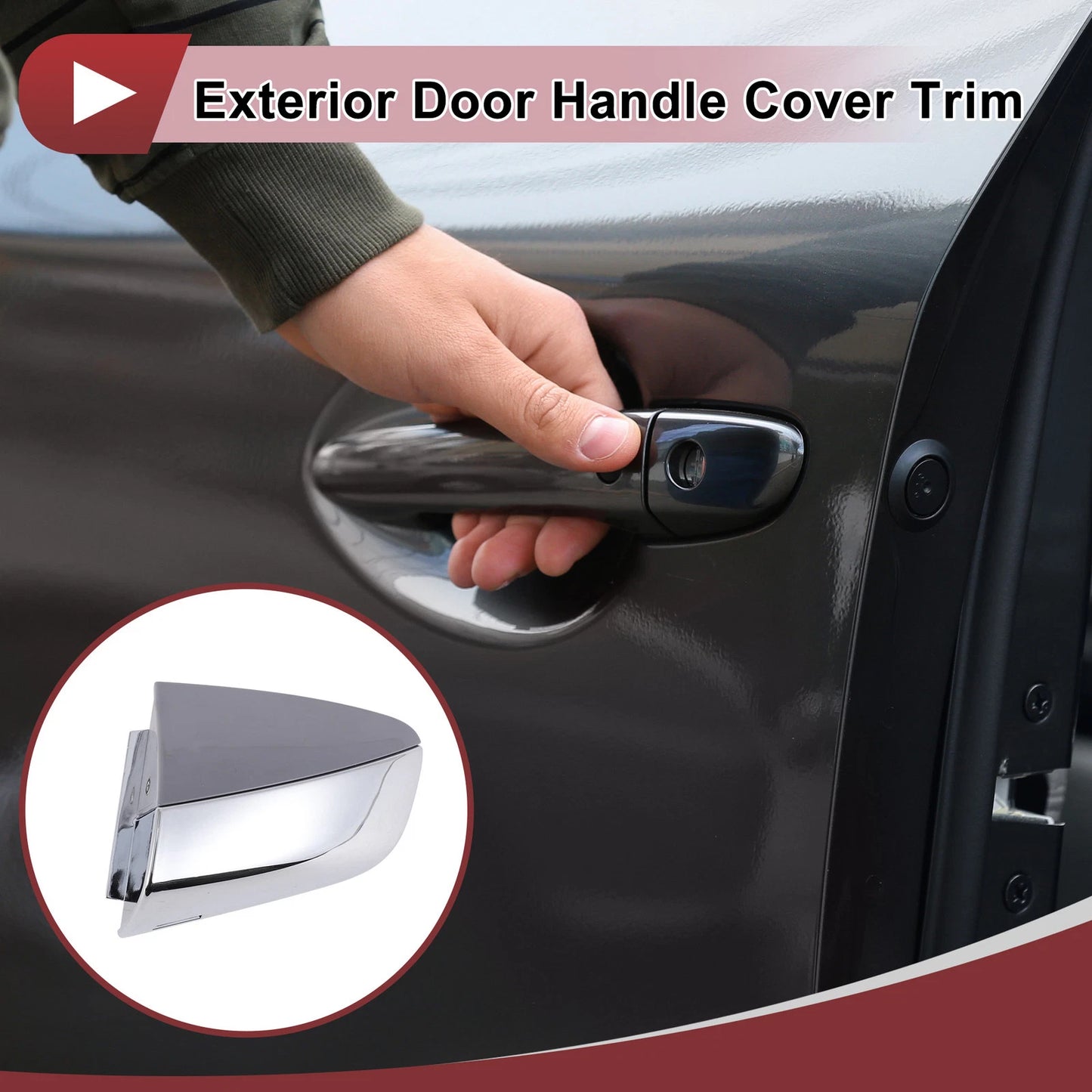Exterior Door Handle Cover Trim for Kia Optima (2016-2020)