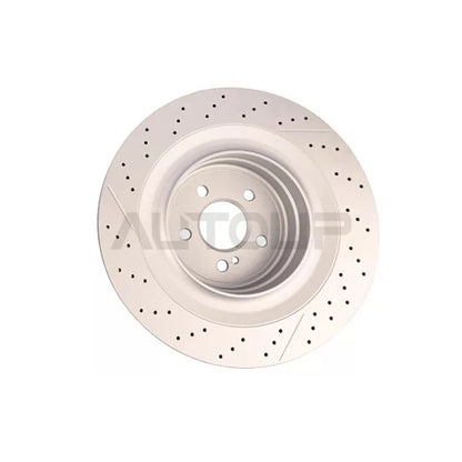 Rear Brake Disc Rotors With Pads & Sensor for Mercedes C63 AMG (2008–2015)