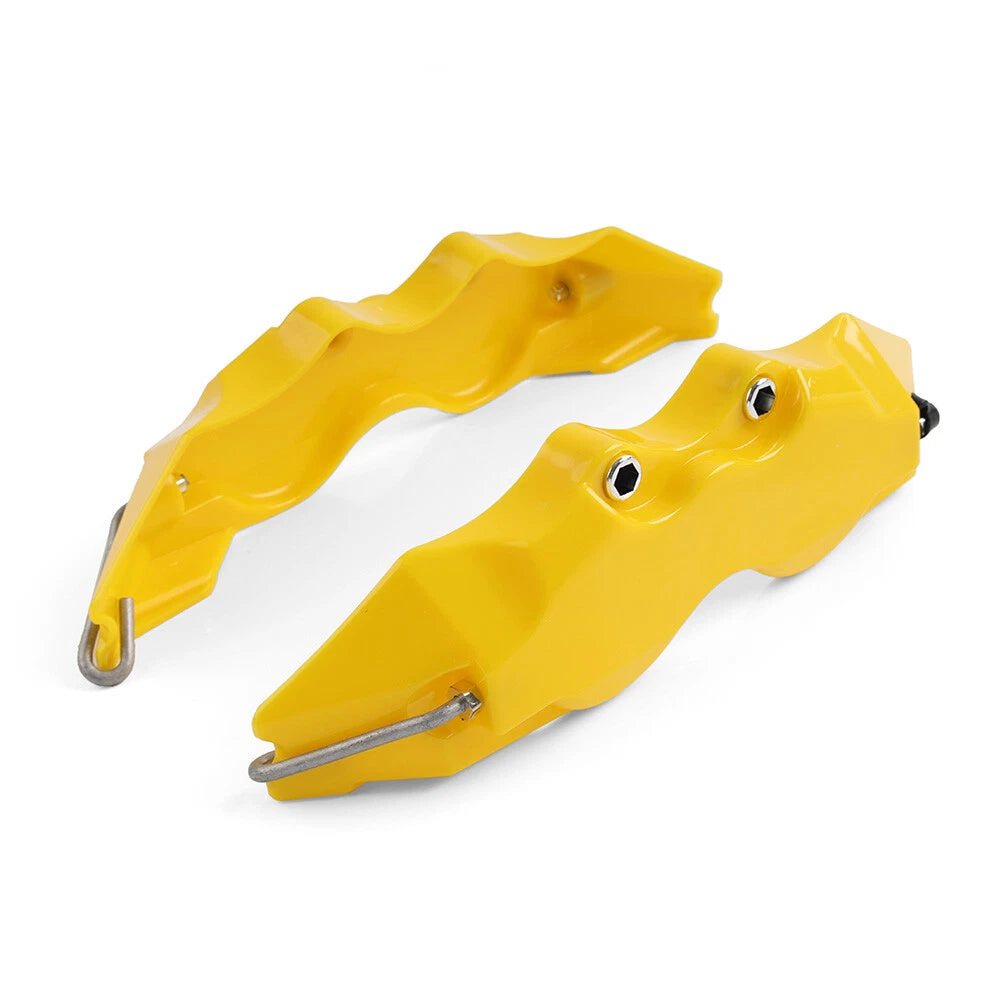 Yellow Universal Medium 3D Style Car Auto Disc Brake Caliper Covers for Make & Model