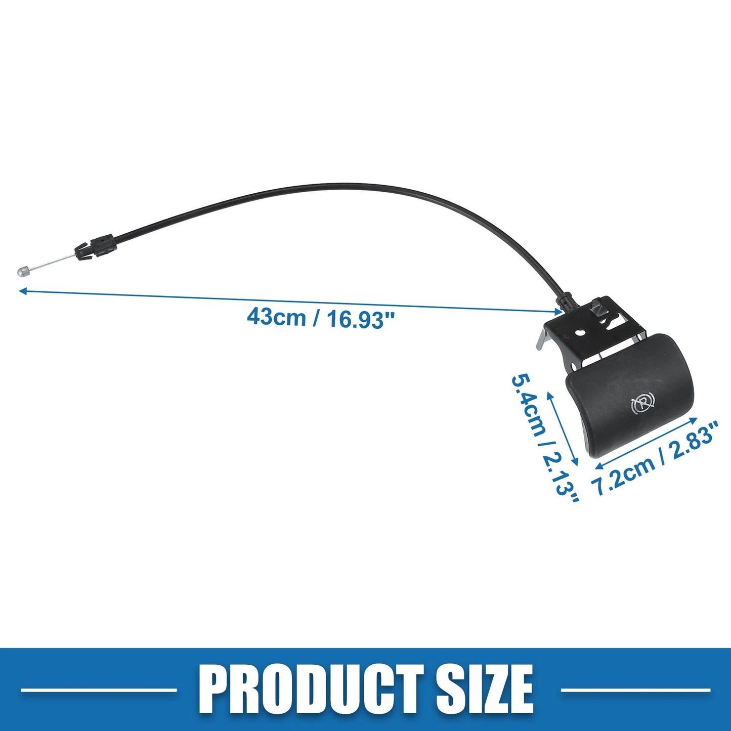 Parking Brake Cable with Handle for GMC Yukon XL 2500 (2001-2006)