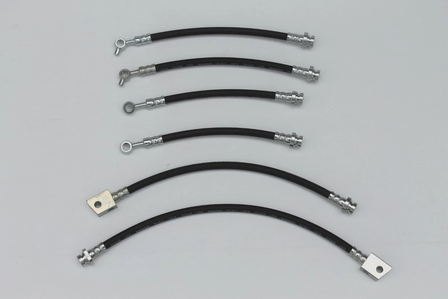 Brake Hose Set (6) for GQ Nissan Patrol Wagon (75mm Lift) (1997-1999)