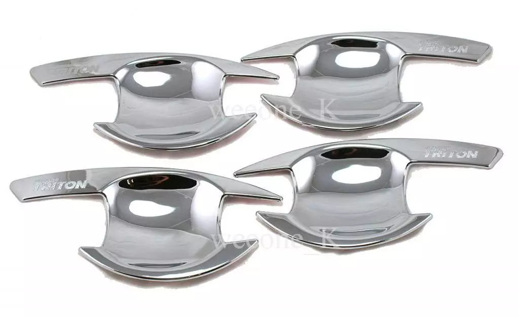 Door Handle Bowl Inserts Covers for Mitsubishi Triton L200 (2005-2014)
