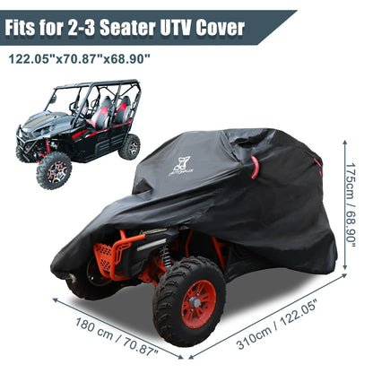 UTV Cover / Full / Waterproof Full Cover for Polaris RZR XP1000 900 800 Turbo