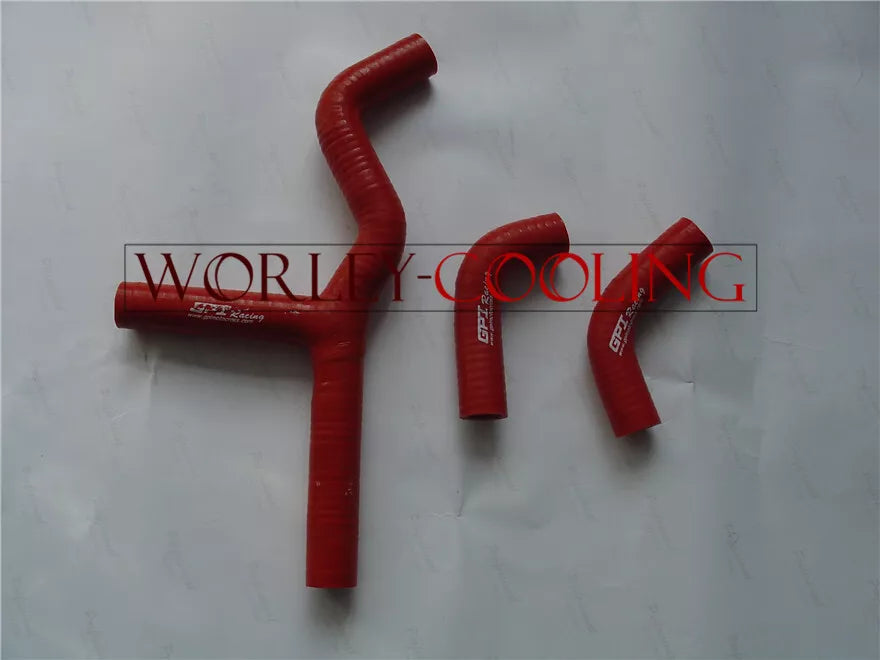 Silicone Radiator Hose for KTM SMR560 2006-2007 (2 x RED)