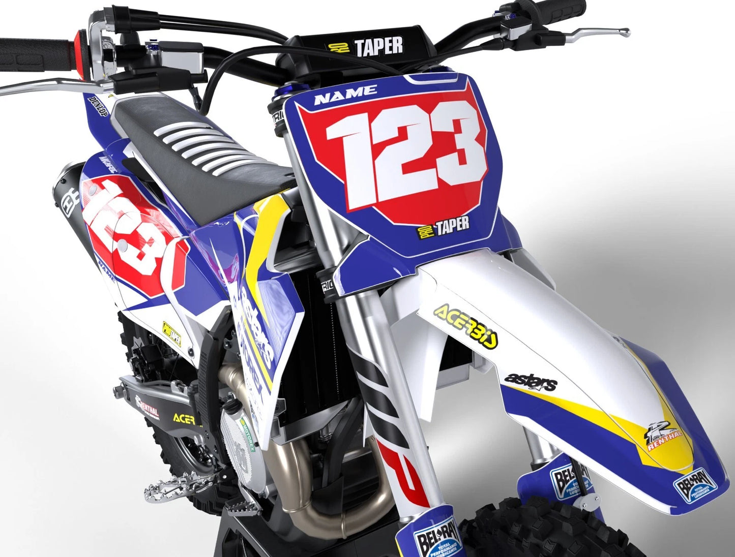 Graphics Kit Decal Stickers for Husqvarna FE (2020-2021)