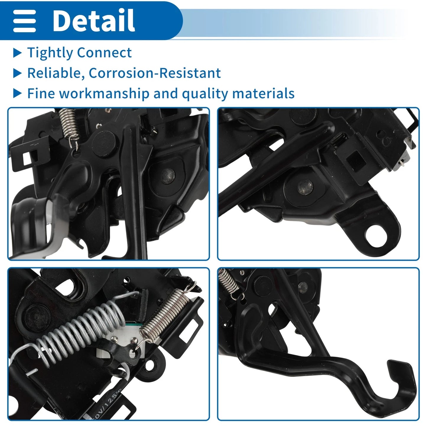 Bonnet Latch Assembly for Toyota Land Cruiser (2009-2017) 1 x Pc