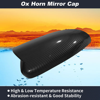 Left Right Side Rear View Mirror Cover Caps for Subaru BRZ, Toyota GR86