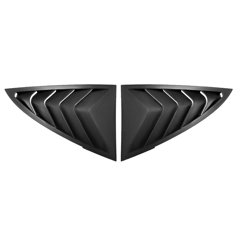 Rear Window Side Vent Shutter Louver Cover Trim for Tesla Model 3, Y (2017-2023)